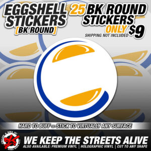 BK CIRCLE EGGSHELL BLANKS