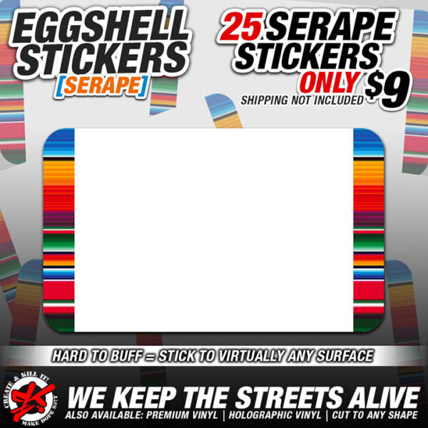 SERAPE EGGSHELL BLANKS