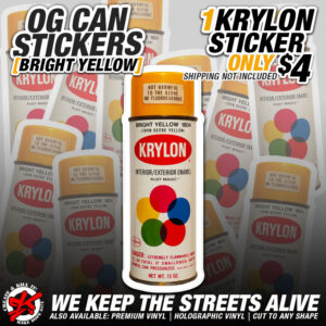 KRYLON OG SPRAY CAN BRIGHT YELLOW