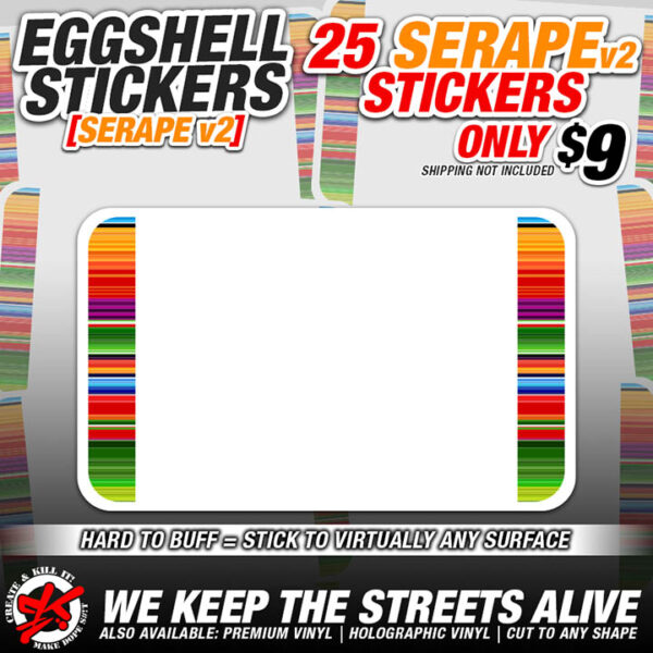 SERAPE v2 EGGSHELL BLANKS