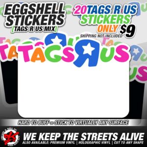 TAGS R US MIX EGGSHELL BLANKS