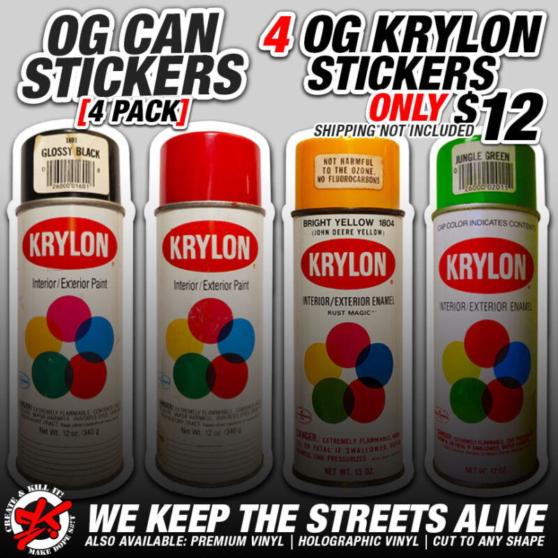 KRYLON OG SPRAY CAN 4 PACK