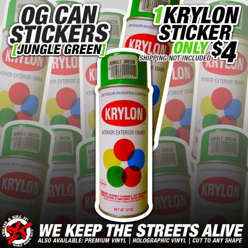 KRYLON OG CAN JUNGLE GREEN