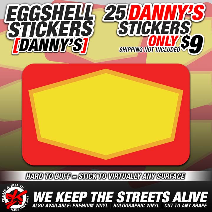 DANNY'S EGGSHELL BLANKS